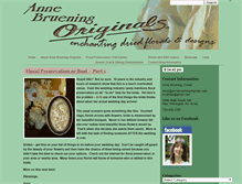 Tablet Screenshot of annebrueningoriginals.com